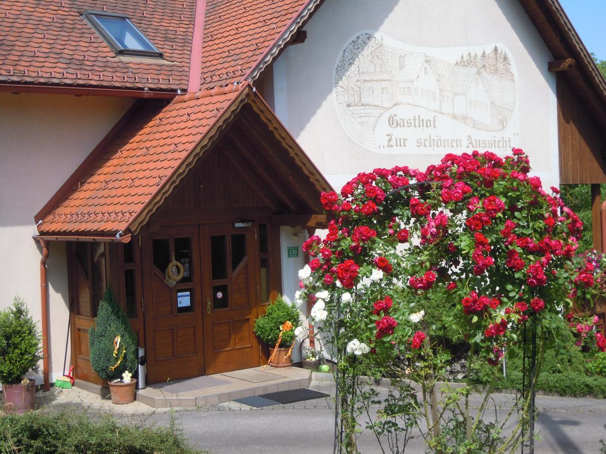 Gaestehaus Zur Schoenen Aussicht Wies Exterior foto